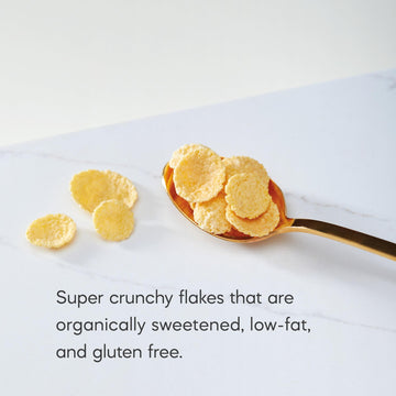 Nature'S Path Organic Honey'D Corn Flakes Cereal, 10.6 Oz (Pack Of 1), Gluten Free