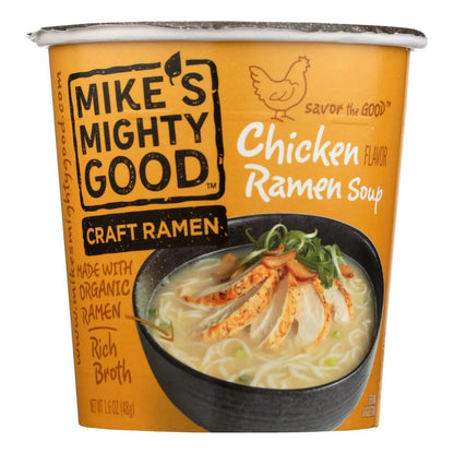 Mikes Mighty Good Ramen Soup, Chicken, 1.6 Oz