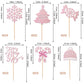 24 Pcs Merry Christmas Cupcake Toppers Glitter Ho Ho Ho Christmas Tree Cupcake Picks Snowflake Cupcake Toppers For Merry Christmas Theme Birthday Party Cake Decorations Supplies