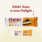 Think! Keto Protein Bars, Healthy Low Carb, Low Sugar, Gluten Free Snack With No Artifical Sweeteners, 4G Net Carbs & 10G Of Whey Protein - Chocolate Peanut Butter Pie (5 Count)