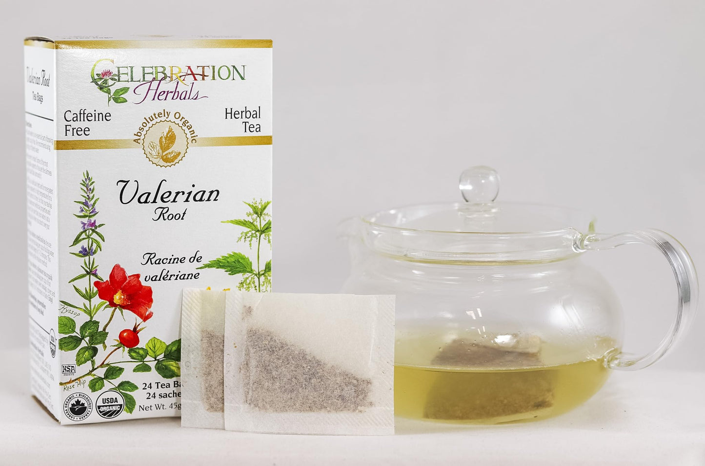 Celebration Herbals Valerian Root Tea - 24 Count, Multicolored, Model 275188