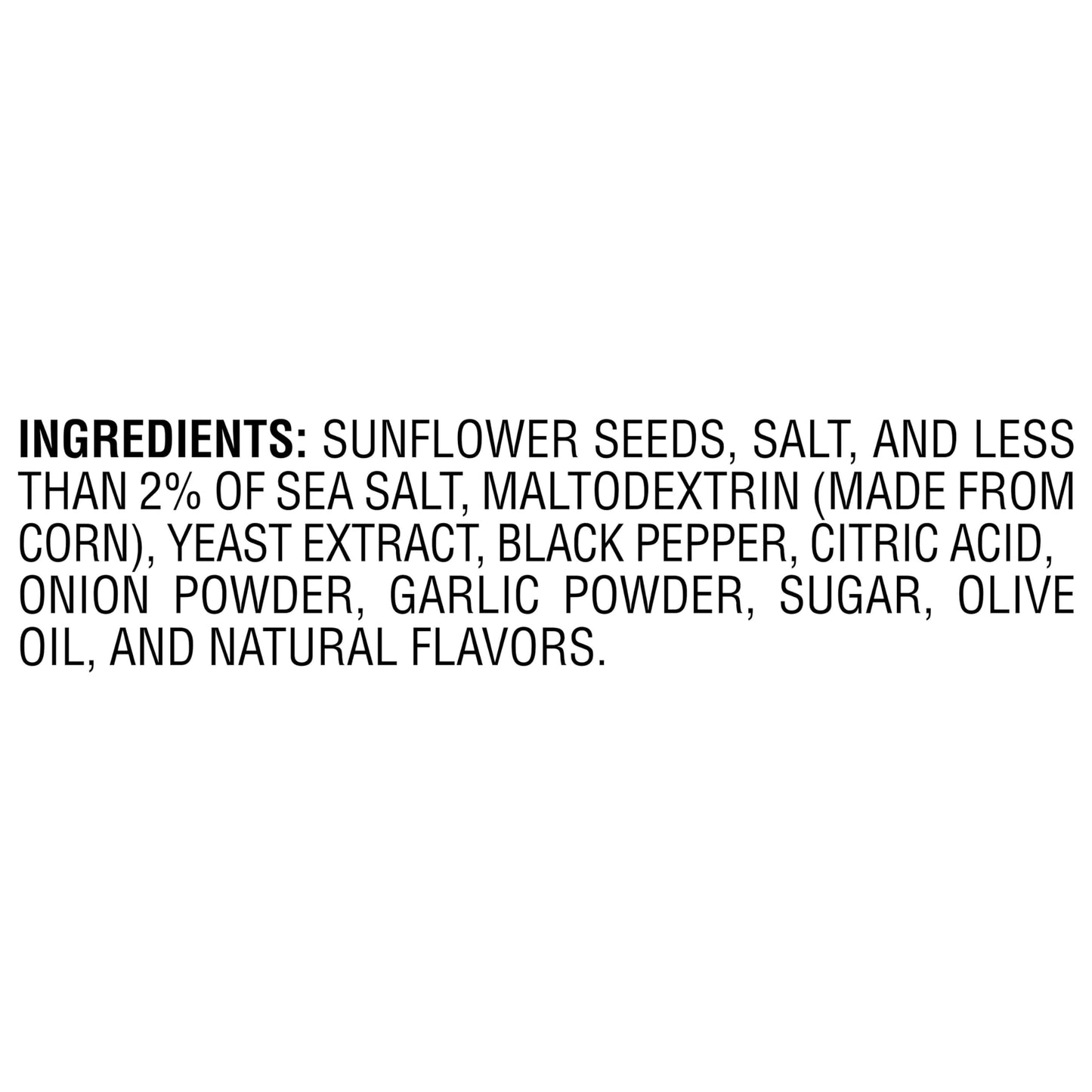 Spitz Sunflower Seeds Pack, Cracked Pepper, 16 Oz Snack Bag