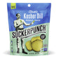 Suckerpunch Classic Dill Pickle Chips, Snack Pack, Gluten Free, Kosher, Sugar Free, Low Calorie, Low Carb, Ready To Eat, On The Go, Non Gmo, Keto Friendly, Vegan, 3.4 Oz, Single Serve Pouch (12 Pack)
