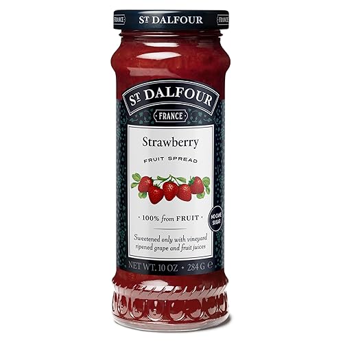 St. Dalfour All Natural Fruit Spread Strawberry -- 10 Oz