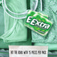 EXTRA Spearmint Sugarfree Chewing Gum, 15 Pieces (Pack of 10)