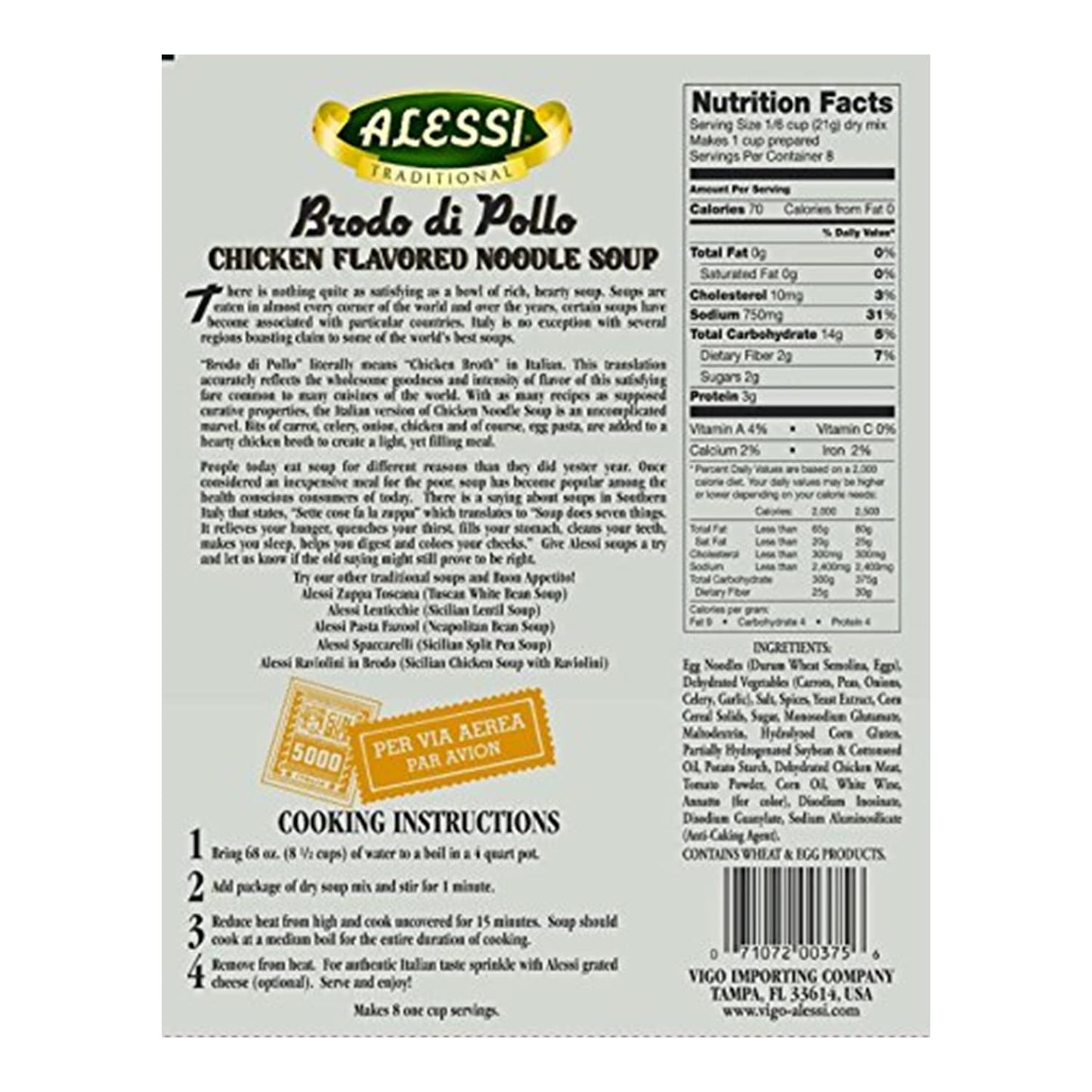 Alessi Mix Soup Sclian Chkn Ndl