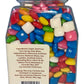 Mini Bubble Gum | Easy-Pour Lid | Ice Cream Topping & Cake Decoration | By Dasher'S Spice & Beans | 1 Lb