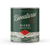 Bionaturae Organic Diced Tomatoes - Diced Tomatoes Can, Diced Tomatoes Organic No Salt, Keto Friendly, Non-GMO, No Added Sugar, 