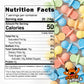 Snack Attack Candy Pacifiers - Individually Wrapped Hard Candy, Colorful   for Parties, 5lb Bag