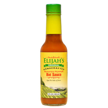Elijahs Xtreme Original Roasted Pepper Hot Sauce, Made with Fire Roasted Cayenne & Jalapeo Peppers, Mild Hot Sauce, All Natural