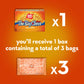Jolly Time The Big Cheez, Cheddar Cheese Microwave Popcorn, 3.2oz Sharing Bag, 3 Bags Per Carton (The Big Cheez, 3.2 Ounce (Cart