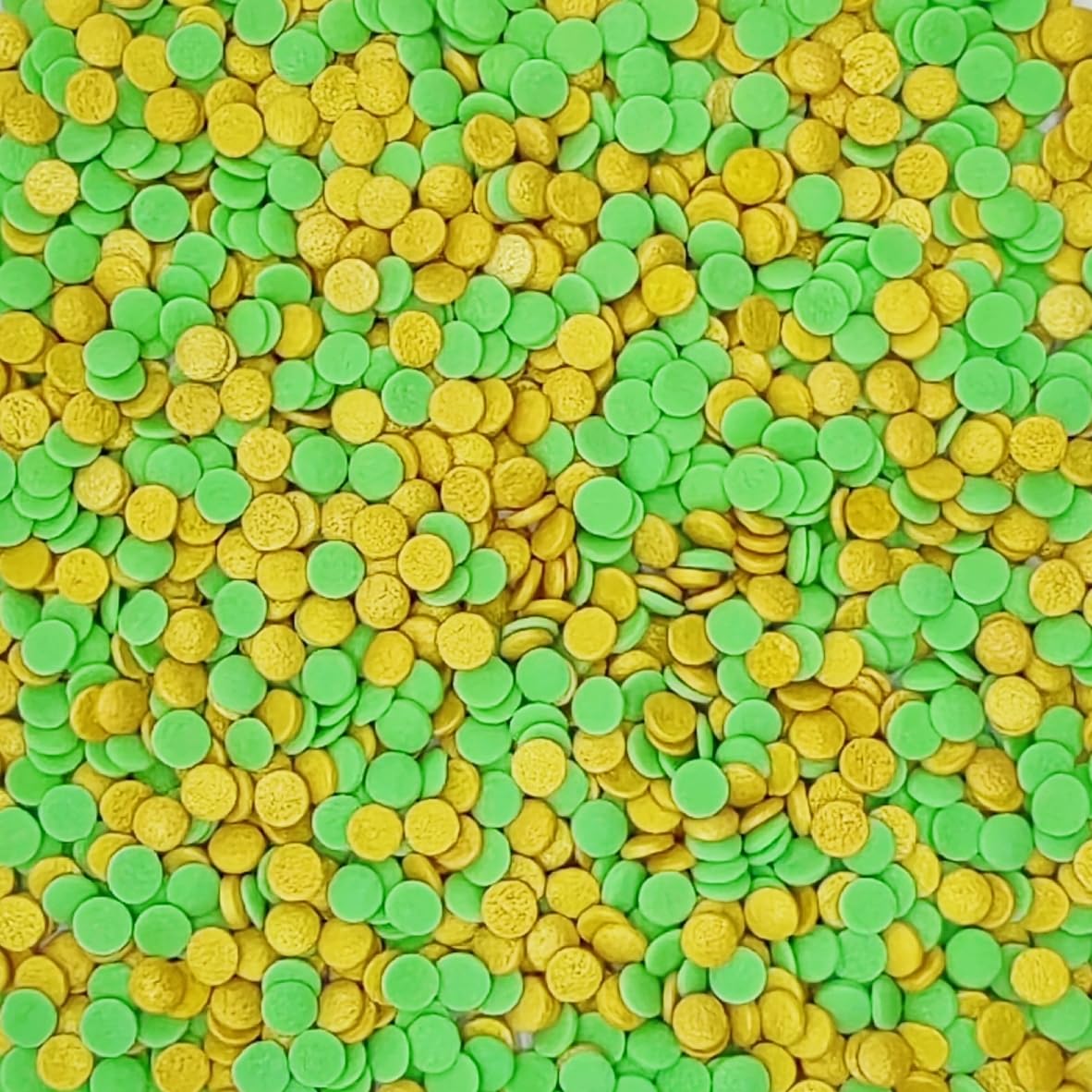 St. Patricks Day Sequins Edible Funfetti Sprinkles Pastel Confetti Confetti Sequins Quin Sprinkles Carnival Sprinkles Decorating