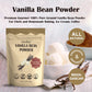 Grelim Vanilla Bean Powder, 100% Pure Ground Madagascar Vanilla Powder,No Fillers Or Additives Great For Baking, Coffee, Smoothi