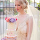 ZHUOWEISM Bride to Be Cake Topper, Glitter Ring Design, Silver, Small