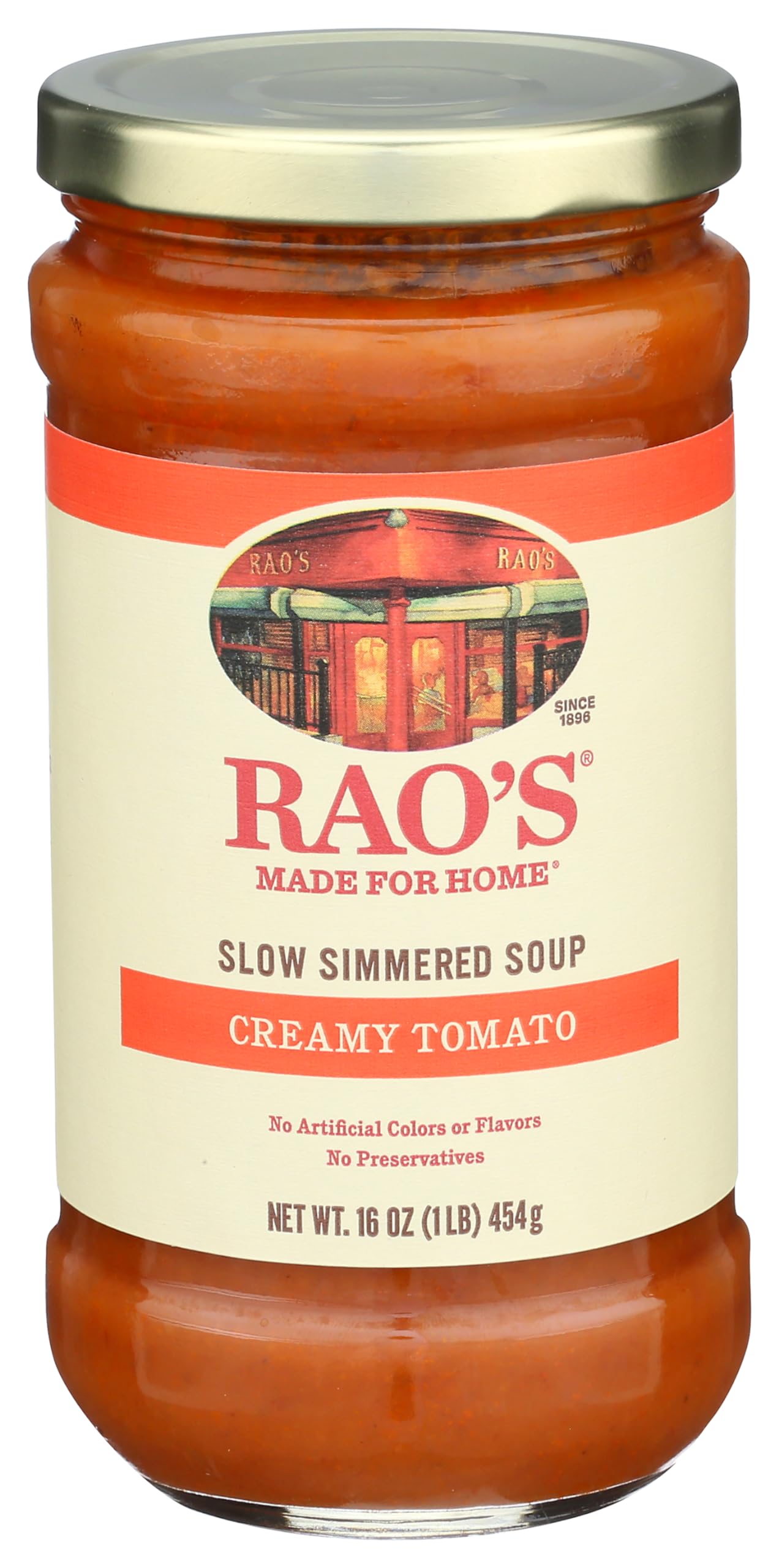 Raos Made for Home Creamy Tomato Soup  16oz  Traditional Italian Heat and Serve Soup  Made with enhanced Quality Ingredients