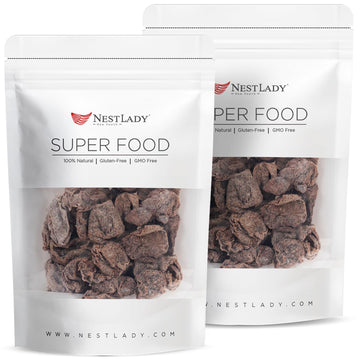 NESTLADY Japanese Dried Sweet Seedless Plums 45g (2 Packs, 90g in Total) - 100% Natural, healthy snacks, suitable for everyone, 