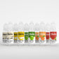 Flavor Extract Variety 10 Pack - 5 Flavors - Propylene Glycol (PG) Based - Water Soluble - Concentrated Food Flavoring for Bakin