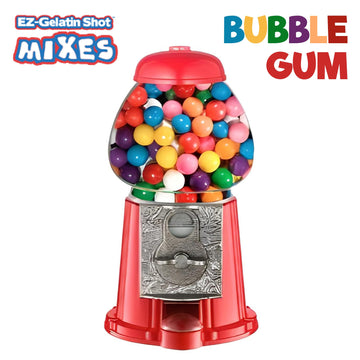 EZ-SQUEEZE Bubble Gum Jello Shot Mix - Gluten-Free Gelatin Powder - 6.78 oz