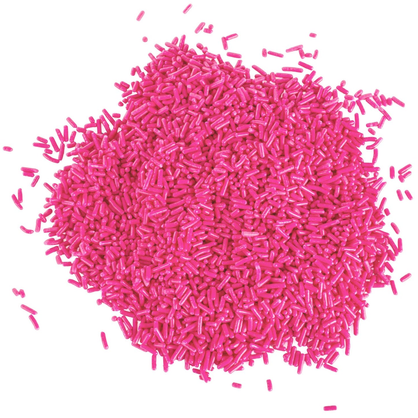 Pink Sprinkles - 1.6 Pounds - Spring Bulk Pink Jimmies - Baby Girl Shower Dessert Toppings - Princess Cake Decorating, Ice Cream, Cupcakes, Cookies, Cake Pops