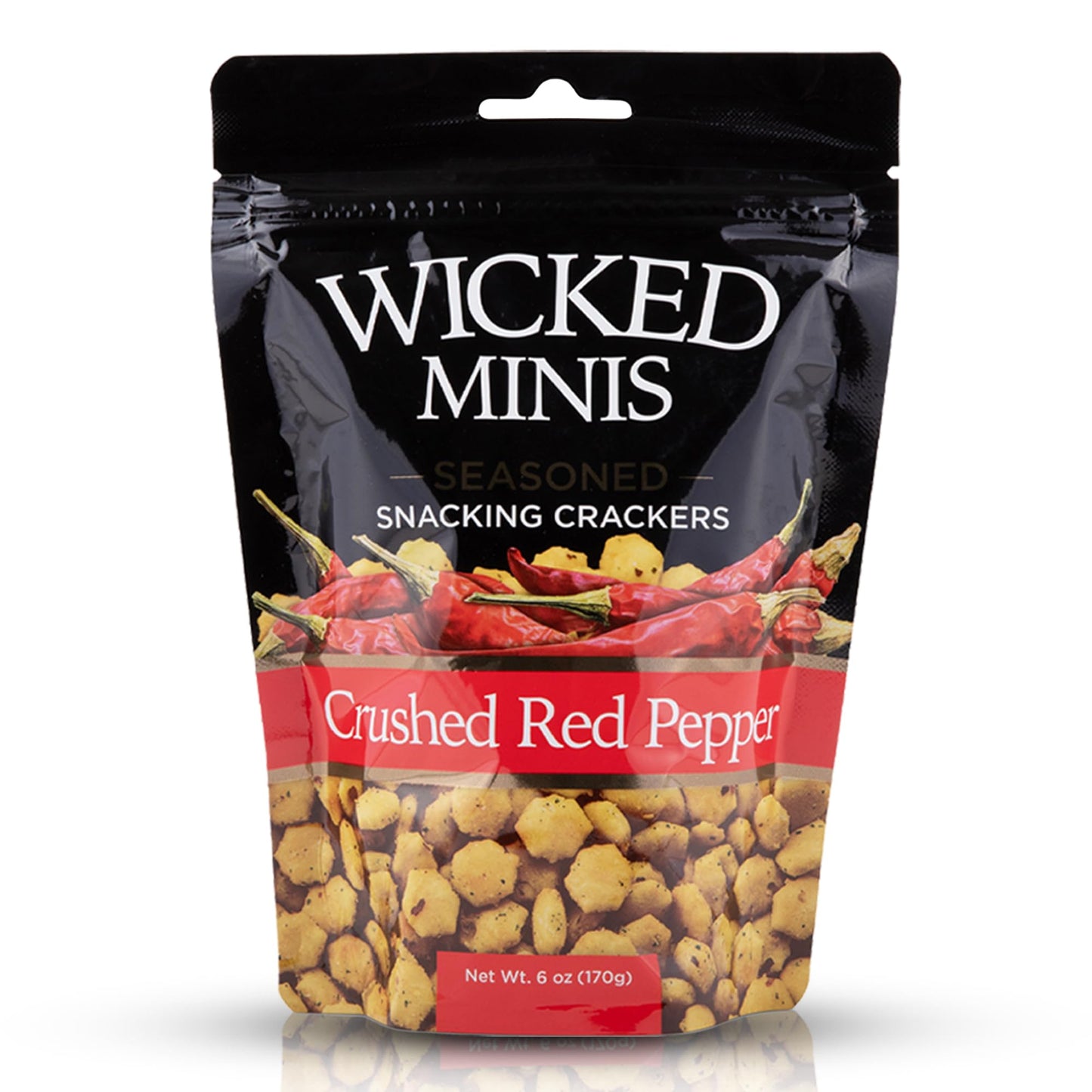 Wicked Mix Soup & Oyster Crackers, Salted Mini Puffed Soup, 6 Oz, Model 00340621