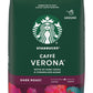 Starbucks Caffe Verona Coffee, Dark, Ground, 12-Ounce Bags (Pack Of 3)