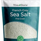 Viva Doria Sel gris French Light grey Sea Salt 1.5 lb (24 oz)