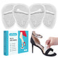 Metatarsal Pads (2 Pairs Shoe Inserts Women) | Soft Gel High Heel Inserts | Invisible Ball Of Foot Cushions For Women Foot Pain 