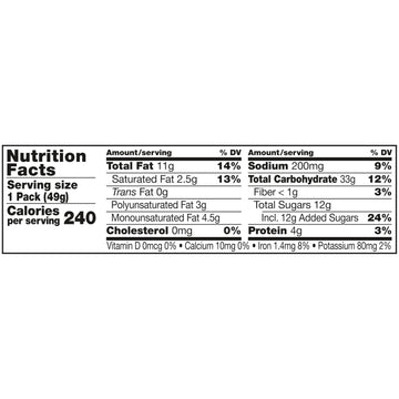 Lance Sandwich Cookies, Nekot Peanut Butter, 8 Individually Wrapped Packs, 6 Sandwiches Each