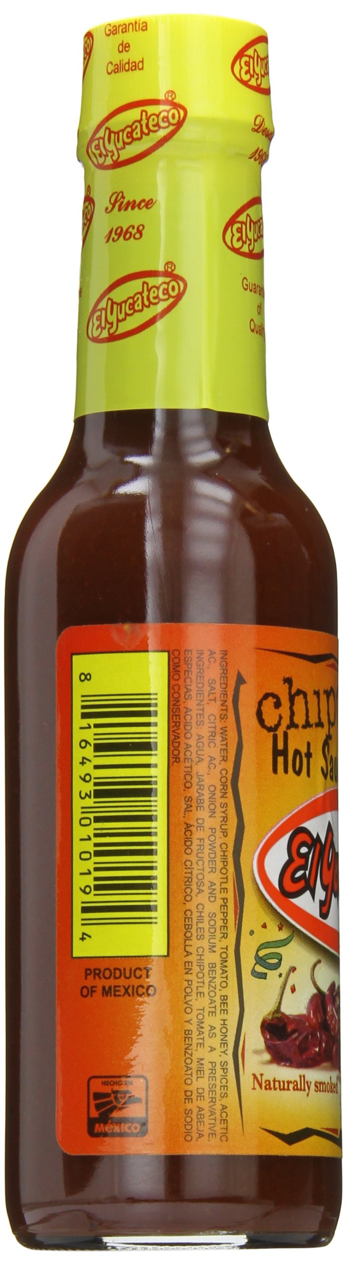 El Yucateco Salsa Chipotle, 5 Fl Oz - Spicy Flavor, Authentic Mexican Sauce, Perfect for Tacos and Dips