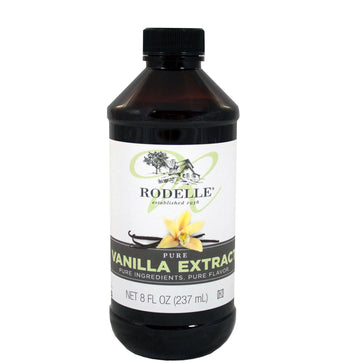 Rodelle Pure Vanilla Extract, 8-Ounce (Pack Of 12)