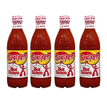 Texas Pete Original Hot Sauce, 12 oz (Pack of 4)