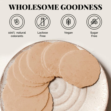 Kalan Lychee Amaranth Flour Wafer Thins, Vegan And Sugar-Free, Pack Of 3