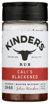 Kinder's Cali's Blackened Rub, Vegan, 4.2 Ounces (Pack Of 6)