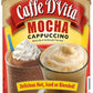 Caffe DVita Mocha Cappuccino Mix, Instant Gluten-Free Powder, 60oz Can