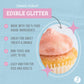 Sweets Indeed, Edible Glitter, Perfect for Drinks, Cocktails, Beverages & Cake Decorating, Dessert Cake Topper, Gift, 4 grams (S