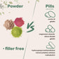 Organic Bamboo Fiber Powder, 2Lbs | Keto Flour For Low-Carb Baking & Cooking | Low Calorie Flour | Rich In Silica, Prebiotics, &