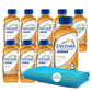 Electrolit Orange Hydration Drink with Electrolytes 21 fl oz Plastic Bottles 9 Pack + 1 Microfiber Cooling Towel by KOOL8SHOP In