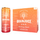 BrainJuice Brain Health Support Drink, Vegan, Gluten Free, Blood Orange Jalapeno, 12 Oz Can, 6 Pack