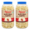 Manna 100% Rolled Oats 2kg | Gluten Free | Traditional Oats | Diabetic Friendly | 100% Wholegrain 1kg (Pack of 2)
