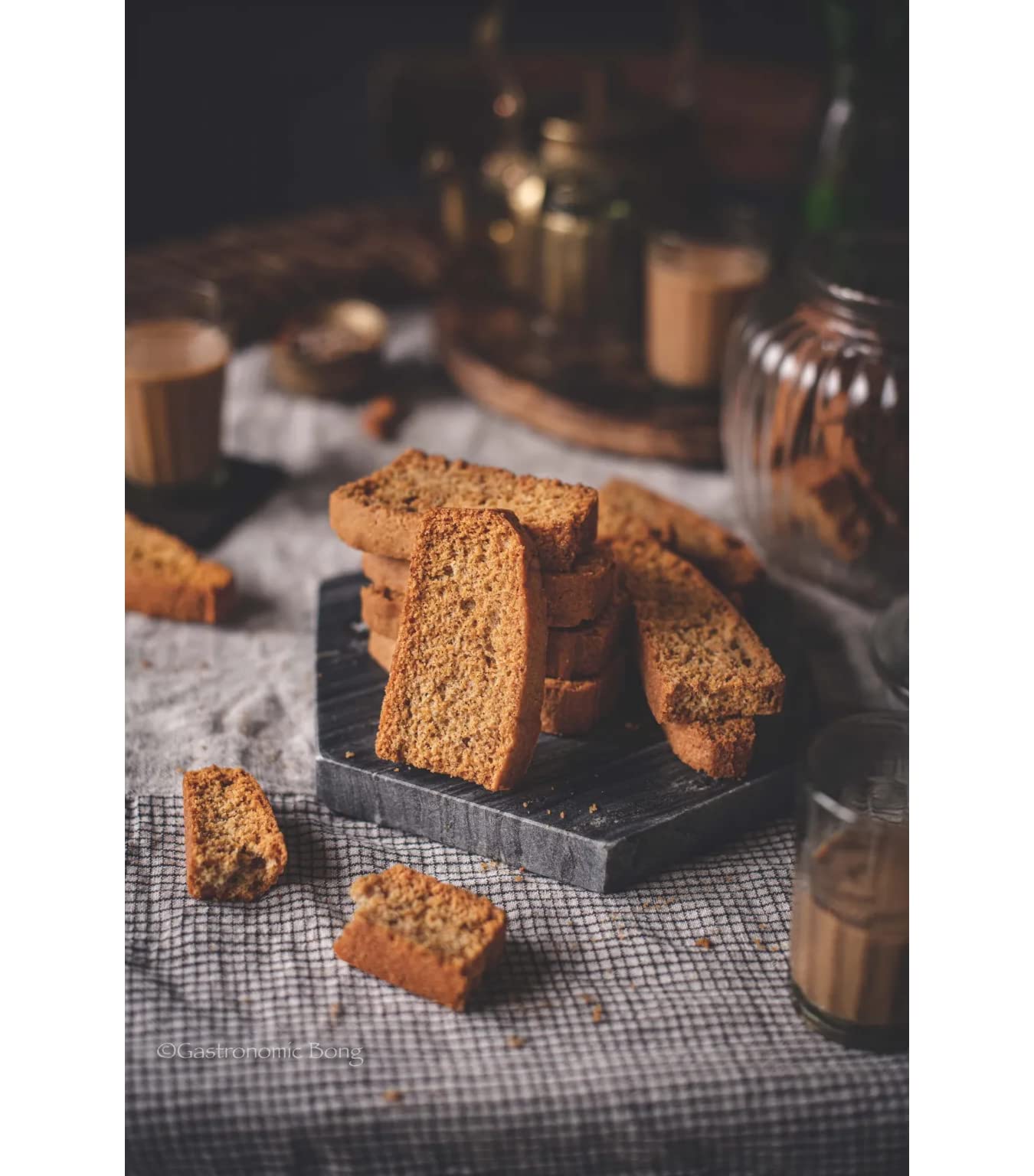 Baked Bhojlawa Healthy Tasty Long Toast/Rusk/Mouth-Watering Toast/Rusk/Crunchy Breakfast Snack-150gm