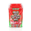 Strawberry And Cream Bites Freeze Dried Fruit Candy from TikTok, ASMR Crunchy Candy, Sweet and Sour Kids Snacks, Unique Novelty 