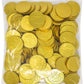 Large Solid Premium Milk Chocolate Coins, Kennedy Half Dollar Wrapped In Gleaming Gold Foil, 260 Pieces Made In Europe Coins