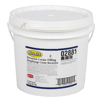 Rich'S Jw Allen Filling, Bavarian Cream, 496 Oz