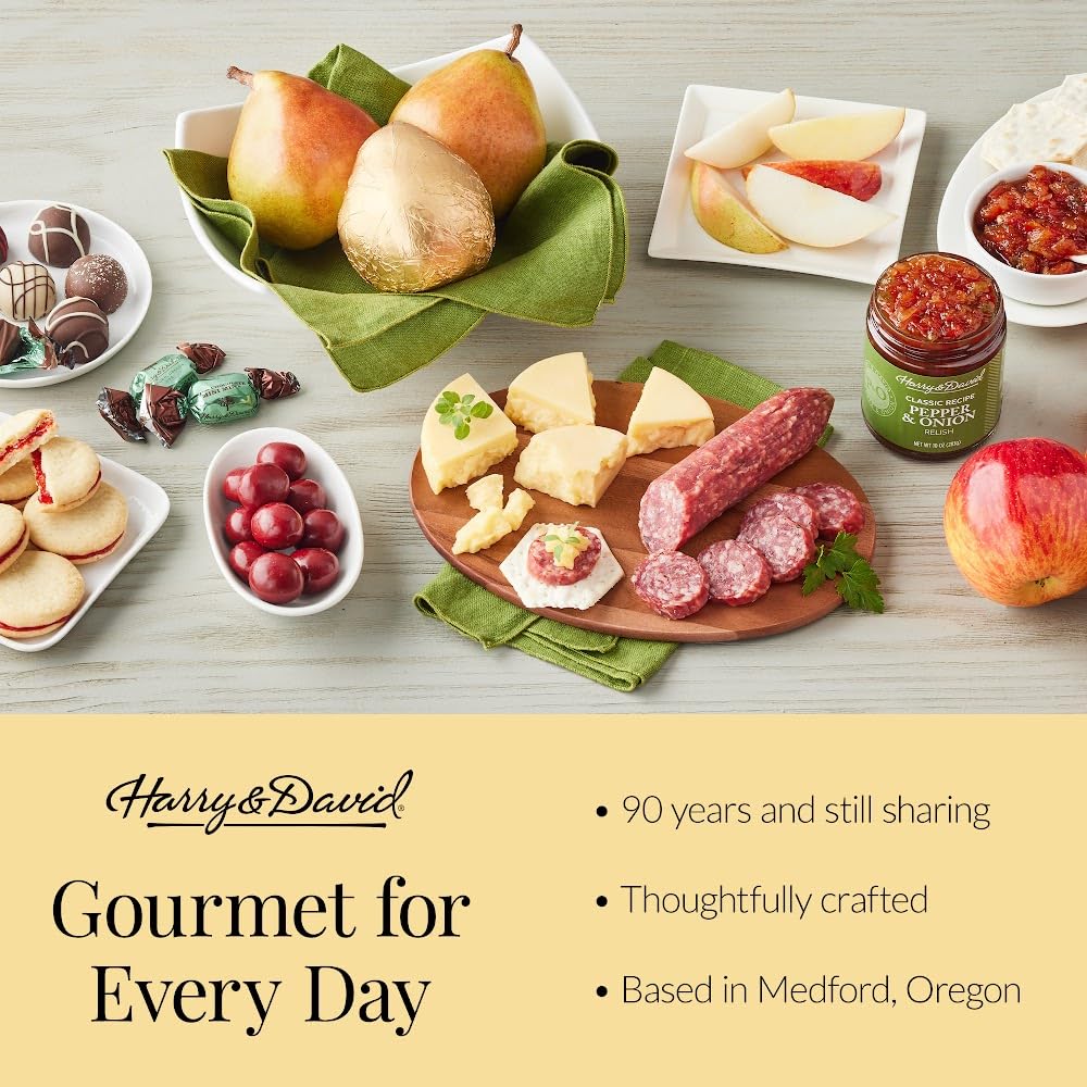 Harry & David Oregold Peach Preserves (11.5 Ounces), Peach Preserves, Gift Basket Add On, Cheese Board Accoutrements, Condiments