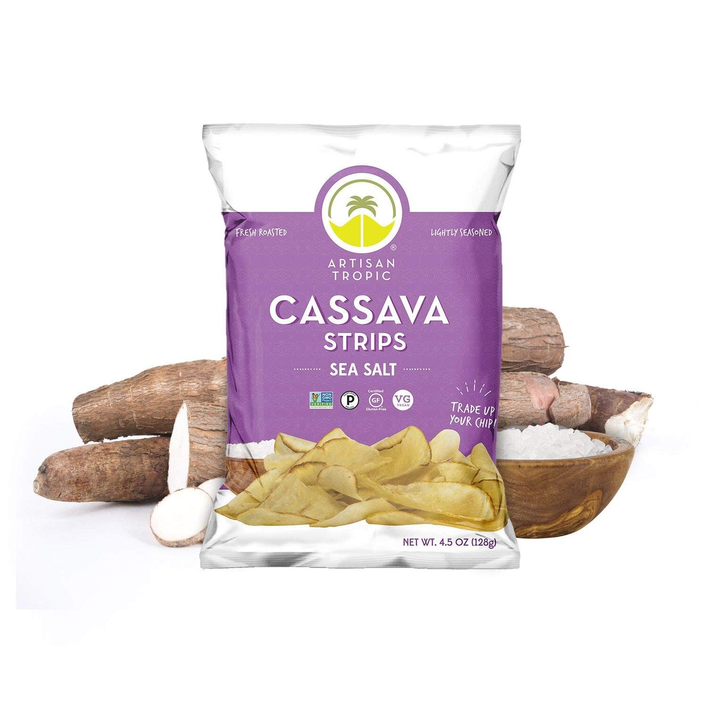 Artisan Tropic, Chips Cassava Yuca, 4.5 Ounce