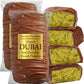 Lovetta Chocolate Bar - Pistachio Knafeh, Luxury Rich Chocolate, 2 Pack, Individually Wrapped