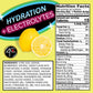 4C Powder Energy Rush Stix, Energy Rush - Lemonade Electrolyte 350 Count, Bulk Buy, Singles Stix, On The Go, Refreshing Water Fl