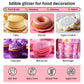 Edible Glitter Spray,Food Grade 5G Edible Glitter For Cake Decorating Desserts, Beverages, Cupcakes, Cake Pops And Cookies - Lig