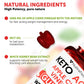 NuttraFlair Keto Apple Cider Vinegar Gummies – Sugar-Free, 1,000 mg, 60 Count