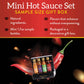 Tabanero Mini Hot Sauce Gift Set, 4-Pack, All Natural, Gluten Free, Vegan, 1.7 oz Bottles